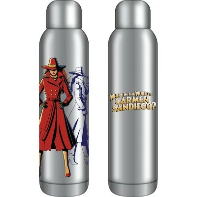 Carmen Sandiego Carmen San Diego TV Show Character 22 Oz. Stainless Steel Water Bottle 3 Carmen Sandiego Carmen San Diego TV Show Character 22 Oz. Stainless Steel Water Bottle