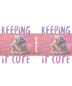 Star Wars The Mandalorian The Child Keeping It Cute Stainless Steel Water Bottle