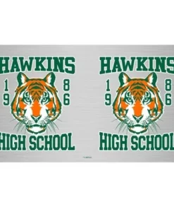 Stranger Things Hawkins High School Logo Stainless Steel Water Bottle