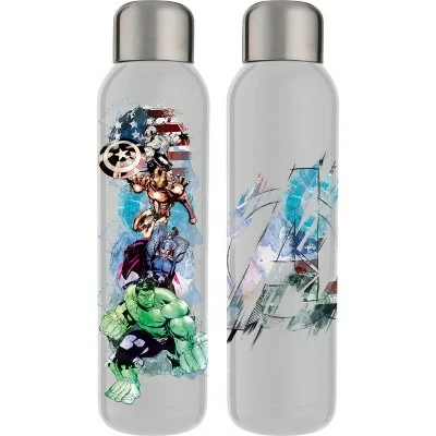 Marvel Comic Avengers Superheroes UV Print 22 Oz. Stainless Steel Water Bottle 3 Marvel Comic Avengers Superheroes UV Print 22 Oz. Stainless Steel Water Bottle