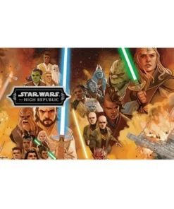 Star Wars The High Republic The Disaster Poster Stainless Steel Water Bottle