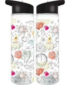 Disney Classic Animated Princess Symbols 24 Oz. Plastic Water Bottle