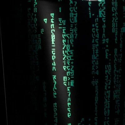 Corkcicle 20 Ounce The Matrix Binary Code Sport Canteen Stainless Steel Triple Insulated Water Bottle w/ Straw Cap, Clip & Folding Metal Handle, Black 5 Corkcicle 20 Ounce The Matrix Binary Code Sport Canteen Stainless Steel Triple Insulated Water Bottle w/ Straw Cap, Clip & Folding Metal Handle, Black - Image 3