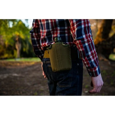 Stansport 1 QT Plastic Canteen with Belt and Cover Set 7 Stansport 1 QT Plastic Canteen with Belt and Cover Set - Image 5