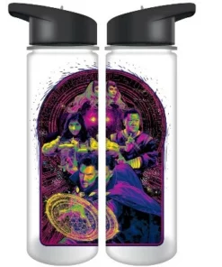 Marvel Doctor Strange Multiverse Of Madness Movie Artwork 24 Oz. Plastic Water Bottle