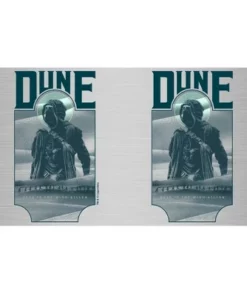Dune Paul Atreides Fear is the Mind-Killer Stainless Steel Water Bottle