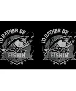 Lost Gods I'd Rather Be Fishin' Stainless Steel Water Bottle