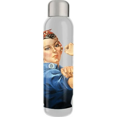 Smithsonian Rosie The Riveter Artwork 22 Oz. Stainless Steel Water Bottle 3 Smithsonian Rosie The Riveter Artwork 22 Oz. Stainless Steel Water Bottle