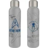 Star Trek Series U.S.S. Enterprise Symbol 22 Oz. Stainless Steel Water Bottle -Water Bottles Sales unnamed file 5802