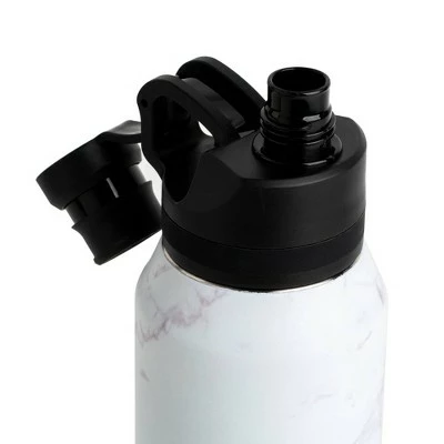 Manna 32oz Jumbo Bottle White Marble 4 Manna 32oz Jumbo Bottle White Marble - Image 2