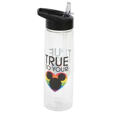 Disney Mickey Mouse Pride True To Your Heart 24 Oz. Plastic Water Bottle 3 Disney Mickey Mouse Pride True To Your Heart 24 Oz. Plastic Water Bottle