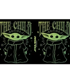 Star Wars The Mandalorian The Child Sparkles Stainless Steel Water Bottle