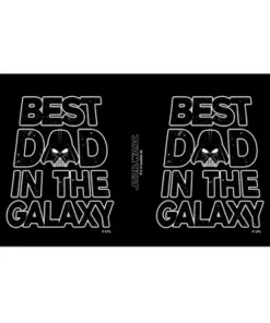 Star Wars Father's Day Best Dad Darth Vader Helmet Stainless Steel Water Bottle