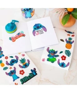 Toynk Silver Buffalo Disney Lilo & Stitch Flowers 32-Ounce Twist Spout Water Bottle And Sticker Set -Water Bottles Sales unnamed file 5856