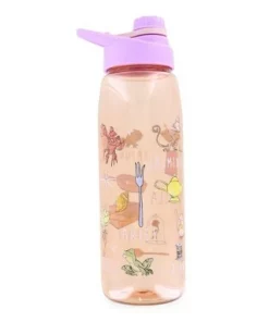 Silver Buffalo Disney Princess Icons 28oz Water Bottle With Screw Lid