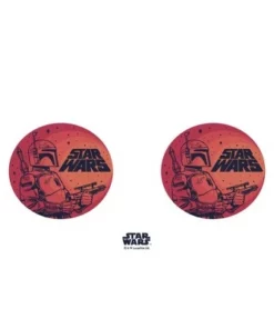 Star Wars Boba Fett Retro Circle Stainless Steel Water Bottle