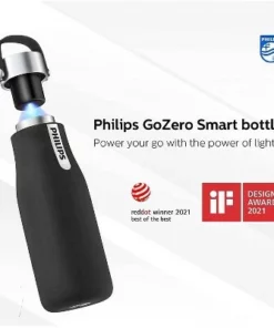 Philips Water 12oz GoZero UV Self-Cleaning Smart Bottle Black -Water Bottles Sales unnamed file 5939