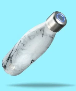 CrazyCap 17oz UV Sanitizing Water Bottle White -Water Bottles Sales unnamed file 5948