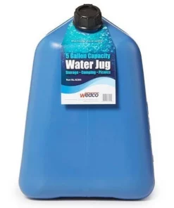 WEDCO 82300G Water Container,5 gal.,Blue,14-3/4 in. H -Water Bottles Sales unnamed file 5998