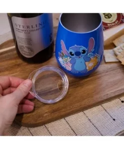 Silver Buffalo Disney Lilo & Stitch 10oz Stainless Steel Tumbler w/ Lid -Water Bottles Sales unnamed file 6049