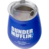 Silver Buffalo The Office Dunder Mifflin 10 Ounce Double Wall Stainless Steel Tumbler w/ Lid
