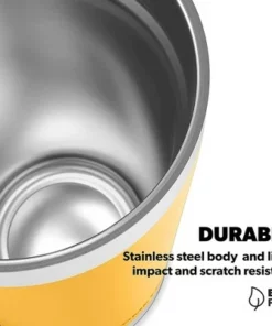 Dometic TMBR60 Thermo 20 Ounce Stainless Steel Insulated Vacuum Sealed Drink Tumbler Bottle with Double Wall Insulation, Glow -Water Bottles Sales unnamed file 655