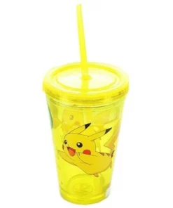 Just Funky Pokemon Pikachu 16oz Carnival Cup with Lightning Confetti