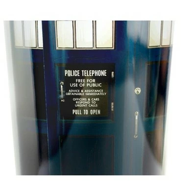 Seven20 Doctor Who TARDIS 20oz Tumbler Travel Cup w/ Lid and Straw 4 Seven20 Doctor Who TARDIS 20oz Tumbler Travel Cup w/ Lid and Straw - Image 2