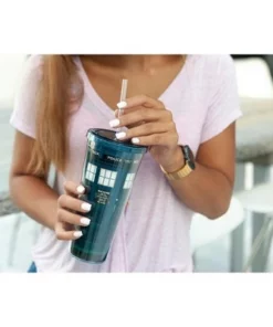 Seven20 Doctor Who TARDIS 20oz Tumbler Travel Cup w/ Lid and Straw 11 Seven20 Doctor Who TARDIS 20oz Tumbler Travel Cup w/ Lid and Straw -Water Bottles Sales unnamed file 693