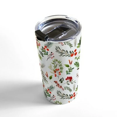 Society6 Marta Barragan Camarasa Christmas Botany 001 Travel Mug 20 oz Stainless Steel Travel Mug - Deny Designs 3 Society6 Marta Barragan Camarasa Christmas Botany 001 Travel Mug 20 oz Stainless Steel Travel Mug - Deny Designs