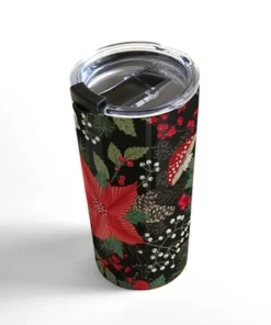 Society6 Sabine Reinhart Miracle of Christmas Travel Mug 20 oz Stainless Steel Travel Mug - Deny Designs