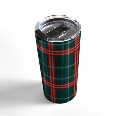 Society6 Emanuela Carratoni Tartan Theme Travel Mug 20 oz Stainless Steel Travel Mug - Deny Designs 3 Society6 Emanuela Carratoni Tartan Theme Travel Mug 20 oz Stainless Steel Travel Mug - Deny Designs