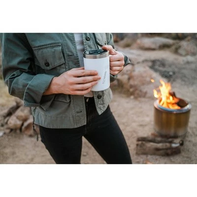 EcoVessel 12oz Transit Insulated Stainless Steel Coffee and Camping Mug - White 3 EcoVessel 12oz Transit Insulated Stainless Steel Coffee and Camping Mug - White