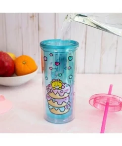 Silver Buffalo Hello Kitty Stacked Donuts Carnival Cup with Lid and Straw | Holds 20 Ounces 10 Silver Buffalo Hello Kitty Stacked Donuts Carnival Cup with Lid and Straw | Holds 20 Ounces -Water Bottles Sales unnamed file 833