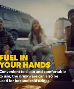 Dometic TMBR32 Thermo BPA Free 11 Oz Stainless Steel Non Skid Dishwasher Safe Vacuum Sealed Compact Tumbler with Double Wall Insulation, Ore