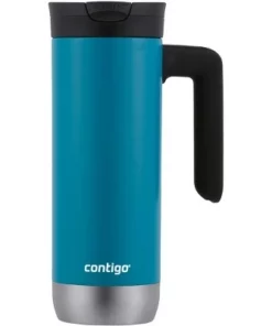 Contigo 20 oz. Superior 2.0 SnapSeal Stainless Steel Travel Mug with Handle -Water Bottles Sales unnamed file 85