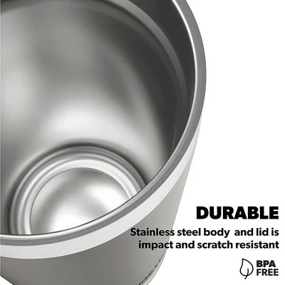 Dometic TMBR32 Thermo BPA Free 11 Oz Stainless Steel Non Skid Dishwasher Safe Vacuum Sealed Compact Tumbler with Double Wall Insulation, Ore 6 Dometic TMBR32 Thermo BPA Free 11 Oz Stainless Steel Non Skid Dishwasher Safe Vacuum Sealed Compact Tumbler with Double Wall Insulation, Ore - Image 4