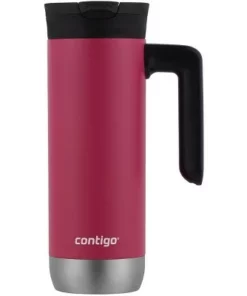 Contigo 20 oz. Superior 2.0 SnapSeal Stainless Steel Travel Mug with Handle -Water Bottles Sales unnamed file 86