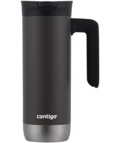 Contigo 20 oz. Superior 2.0 SnapSeal Stainless Steel Travel Mug with Handle -Water Bottles Sales unnamed file 87