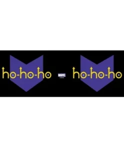 Marvel Hawkeye Ho Ho Ho Logo Stainless Steel Tumbler w/Lid