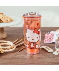Silver Buffalo Sanrio Hello Kitty Pumpkin Spice Travel Tumbler w/ Slide Close Lid | 20 Ounces 8 Silver Buffalo Sanrio Hello Kitty Pumpkin Spice Travel Tumbler w/ Slide Close Lid | 20 Ounces -Water Bottles Sales unnamed file 879