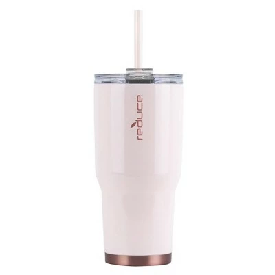 Reduce 34oz Cold1 Insulated Stainless Steel Straw Tumbler Cayenne 9 Reduce 34oz Cold1 Insulated Stainless Steel Straw Tumbler Cayenne - Image 7