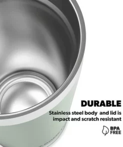 Dometic TMBR32 Thermo 11 Ounce Stainless Steel Non Skid Dishwasher Safe Vacuum Sealed Compact Tumbler Cup with Double Wall Insulation, Moss -Water Bottles Sales unnamed file 939